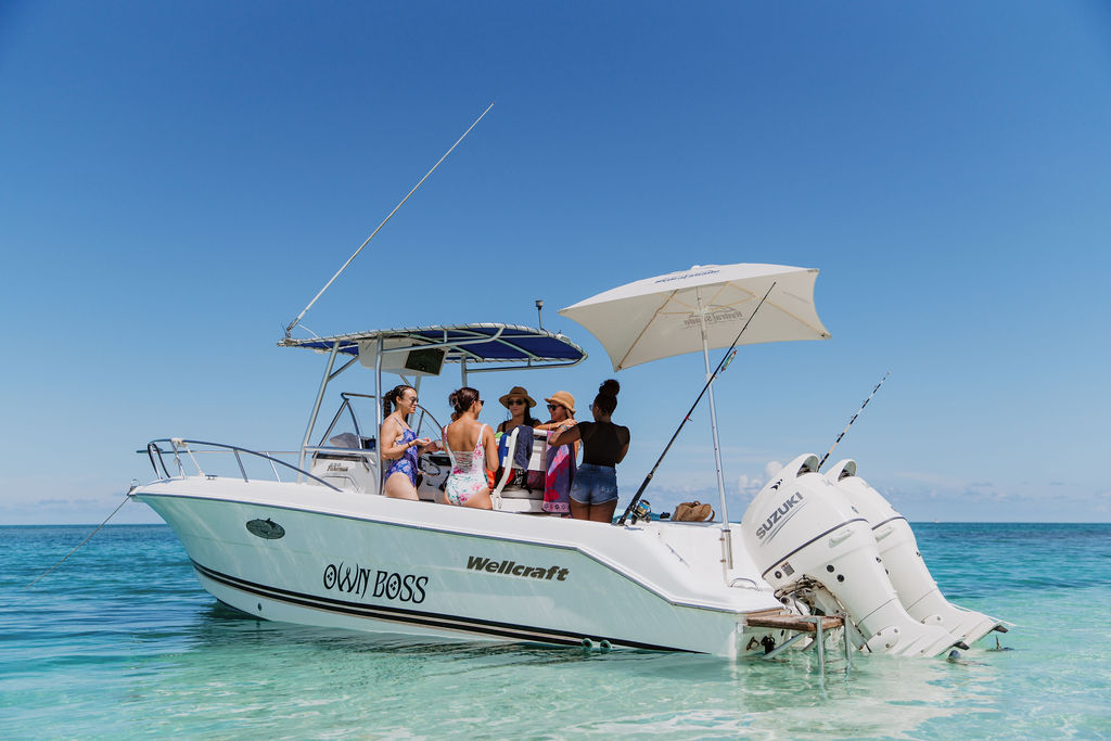 Cayman Islands chilling Cayboss Charters